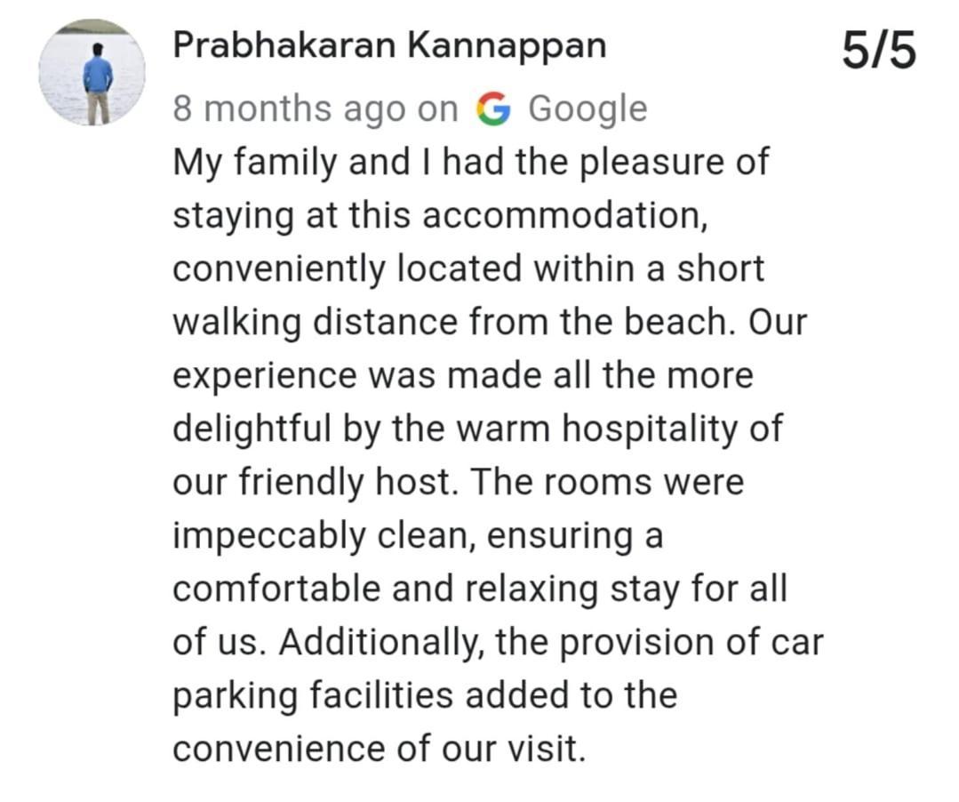 Coastal Den Homestay Pallipuram Esterno foto